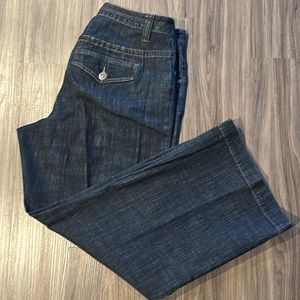 Gently used Venezia heavy denim trousers